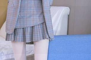 BoBoSocks袜啵啵 – 深入浅出，稚予的套图里，浅蓝色短棉袜打开了另一种可爱之门!