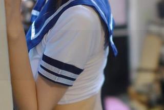 MFStar模范学院 – 水手服看腻了吗，试试这张韩好甜的高清新壁纸吧！