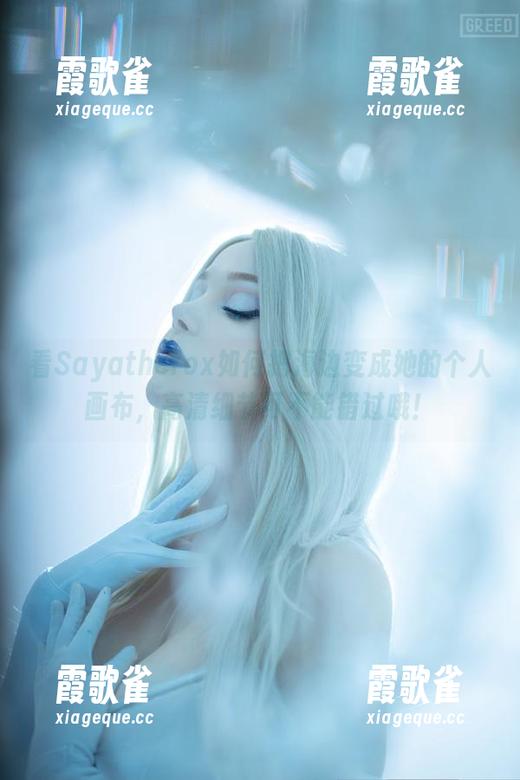 看Sayathefox如何把海边变成她的个人画布，高清细节可不能错过哦！