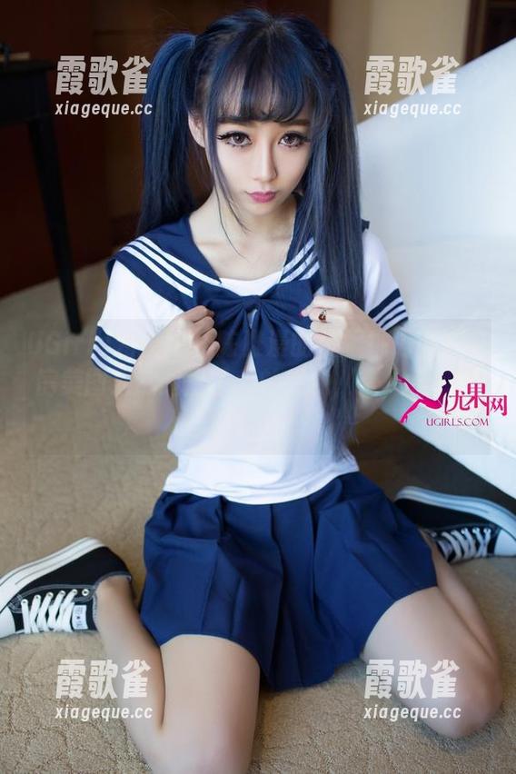 UGirls尤果网 - 陈雅漫的校服挑战：这私房美图果然超出了我的想象（还是清纯的那种）！