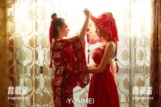 YouMi尤蜜荟 - 美图吗？周欣琪的蜜桃小兔总能让我意外连连。