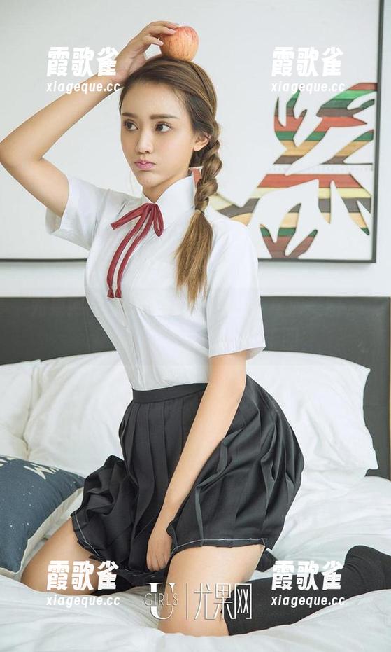 尤果网 - yuki与她的白裙：高清美图，裙摆摇曳，心中百转千回