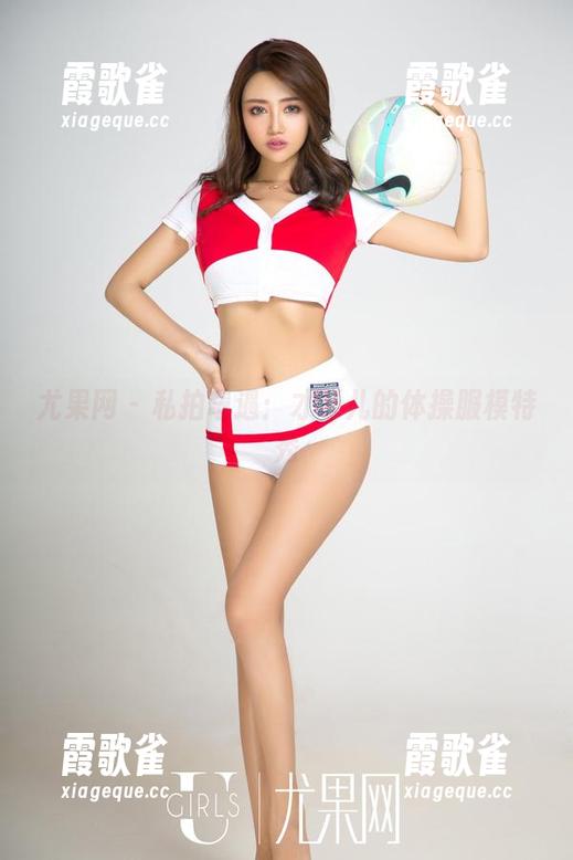 尤果网 - 私拍奇遇：才可儿的体操服模特秀