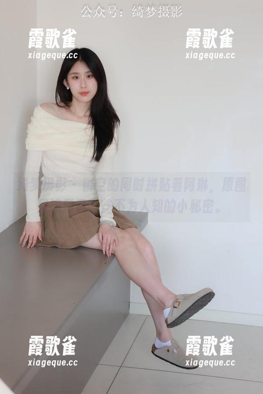 绮梦摄影 - 镂空的同时拼贴着阿琳，原图里流露着一些不为人知的小秘密。