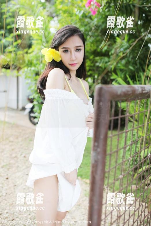 美媛馆 - 唐琪儿Beauty的少女梦，全套图包中长出一片春天！